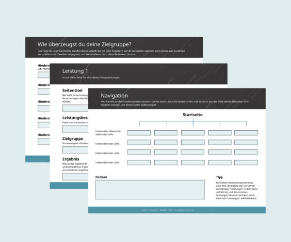 Workbook: Ultimativer Website-Planer – Bild 2